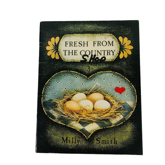 1980 Fresh From The Country No 3 Book Decorative Painting Milly Smith Tole - Picture 1 of 4